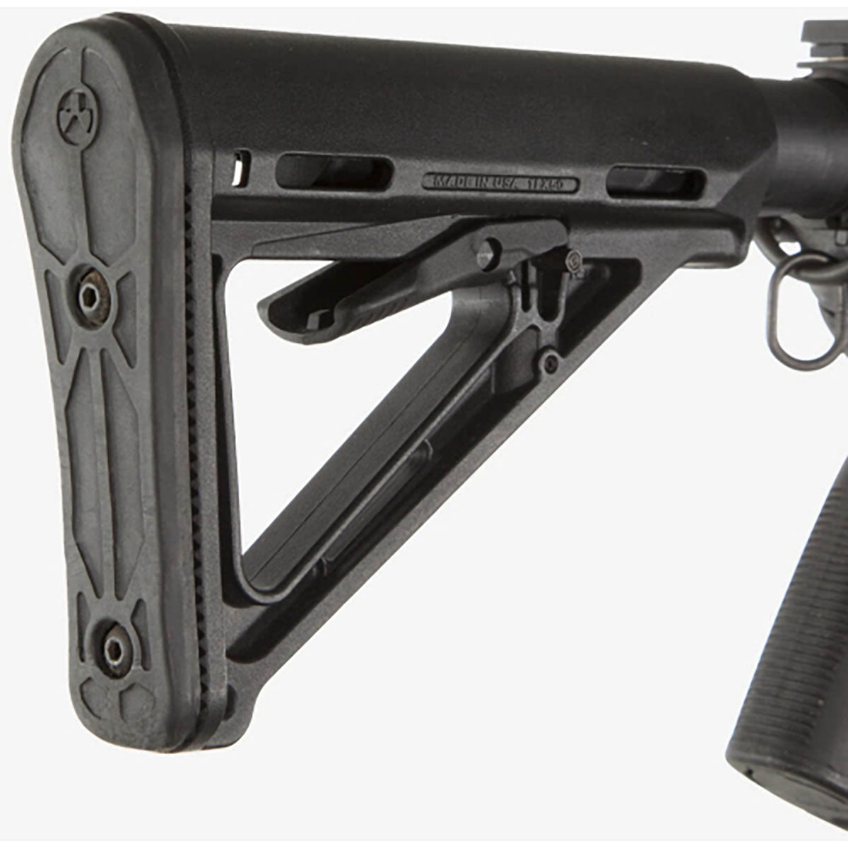 MAGPUL - MOE Collapsible Mil-Spec Carbine Stock for AR-15 - Black