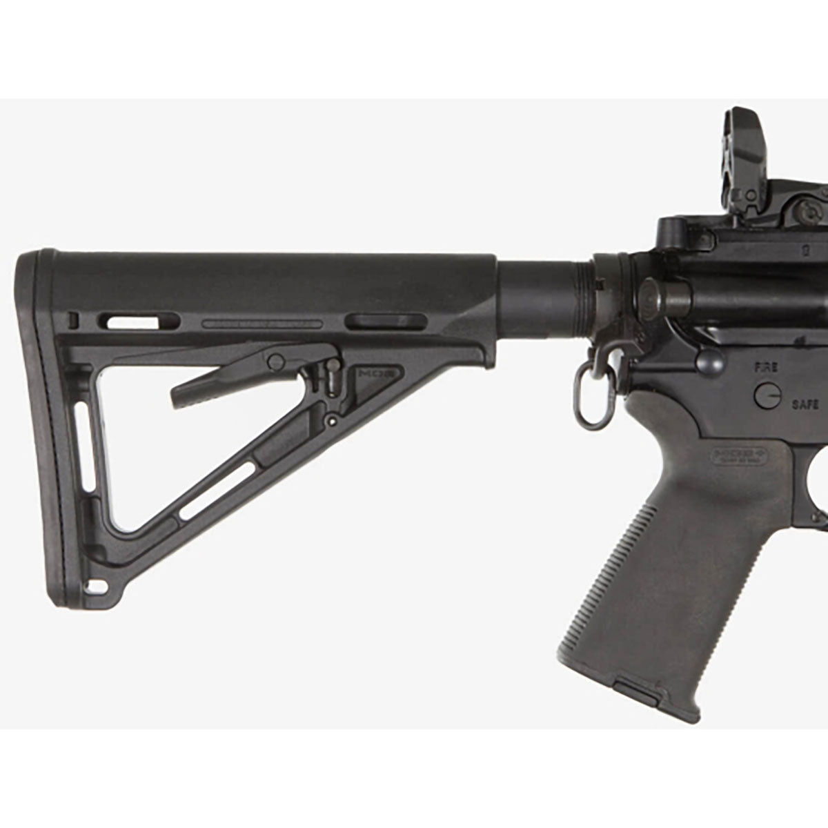 MAGPUL - MOE Collapsible Mil-Spec Carbine Stock for AR-15 - Black