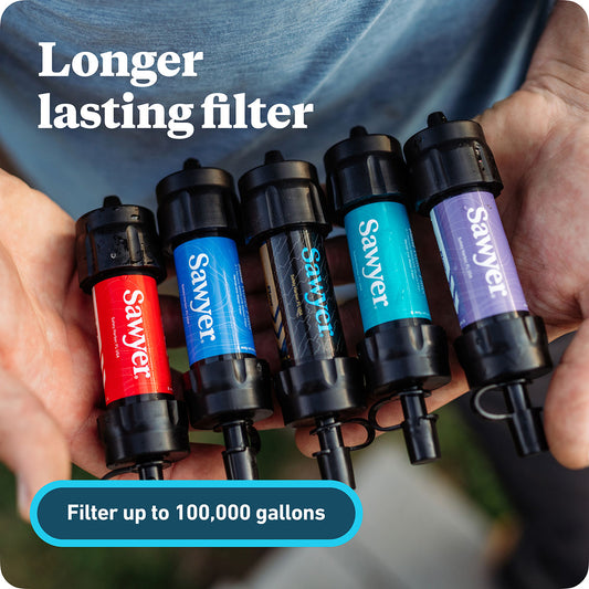 SAWYER - Mini Water Filter System - Emergency Portable Water Filter