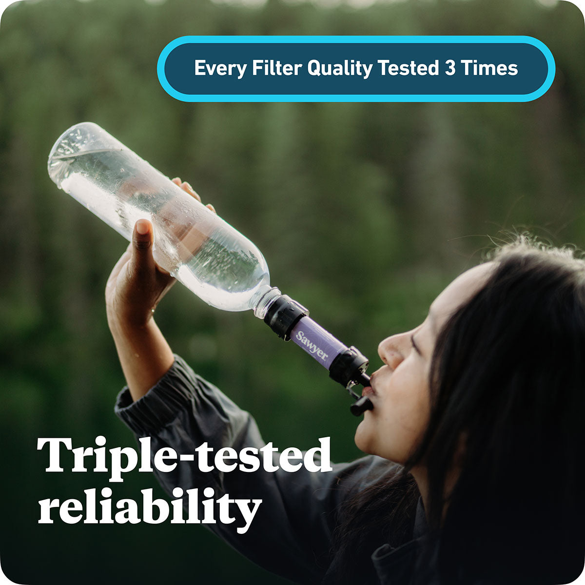 SAWYER - Mini Water Filter System - Emergency Portable Water Filter
