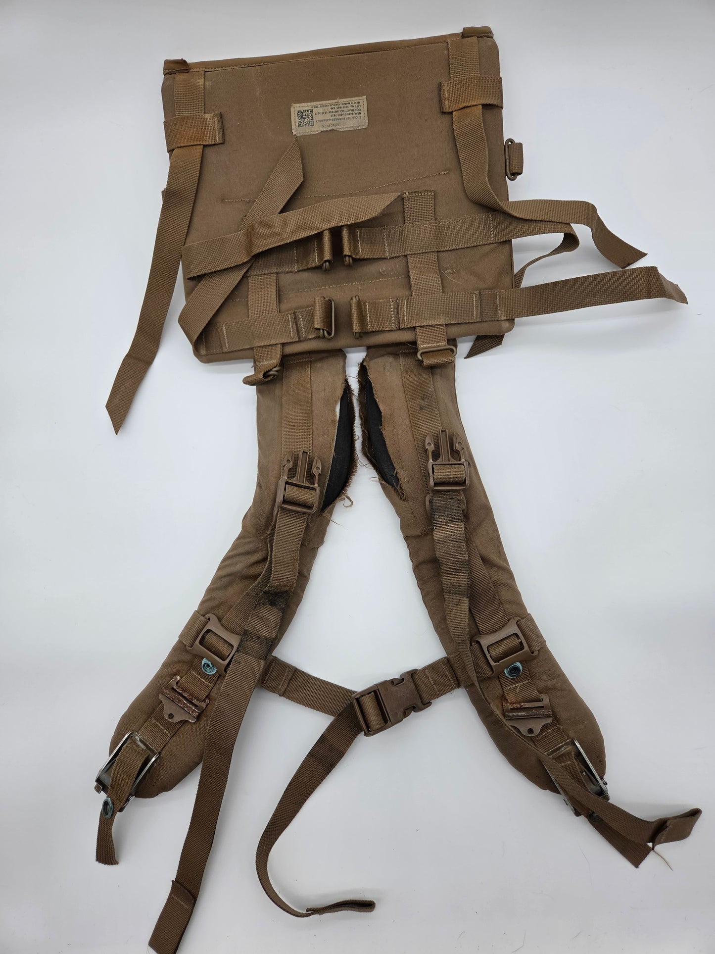 USMC FILBE Main Pack Shoulder Harness Assembly Coyote Tactical Military Backpack