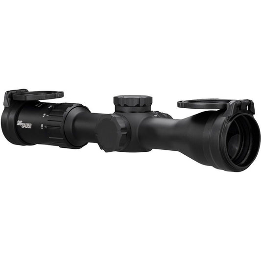 Sig Sauer - Whiskey4 2.5-10x42mm SFP Quadplex Reticle Black