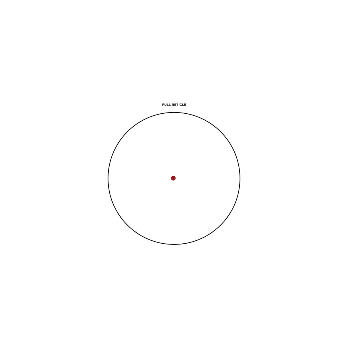 LEUPOLD - Freedom RDS 1x34mm Red Dot 223 BDC 1.0 MOA Dot W/MNT Black