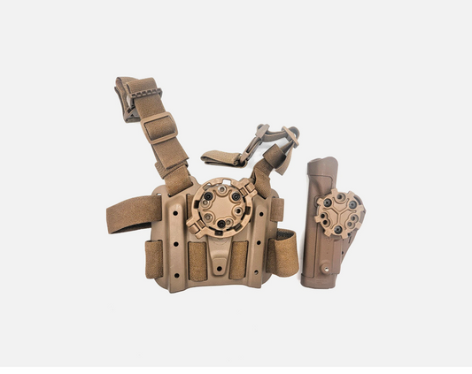USMC Blackhawk Improved Modular Holster Beretta 92/96 Drop Leg Coyote RH