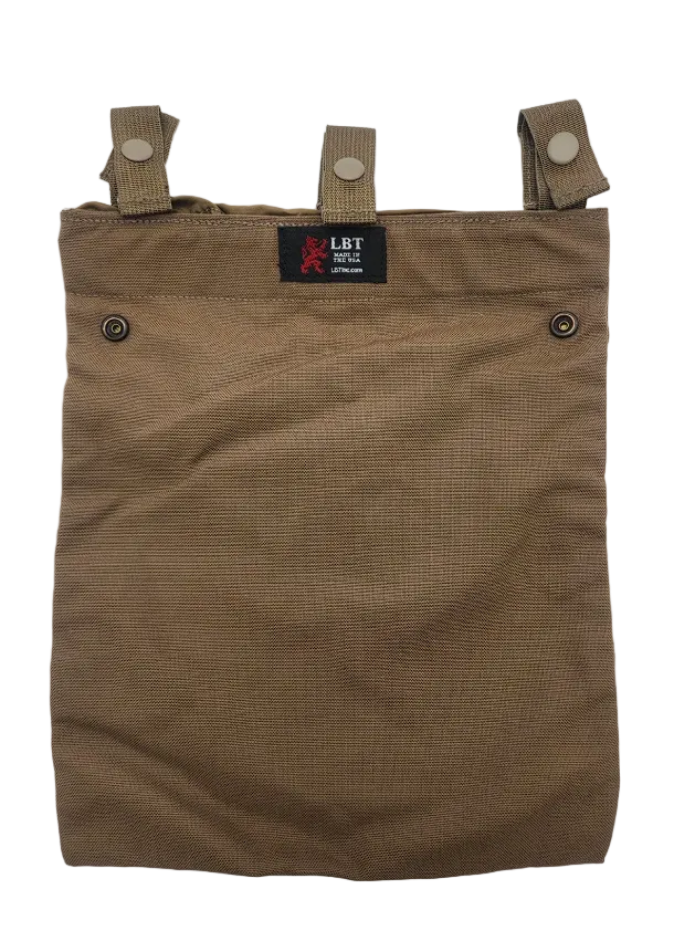 LBT USMC LBT-2616A Coyote Mag Dump Pouch Medium Roll-Up