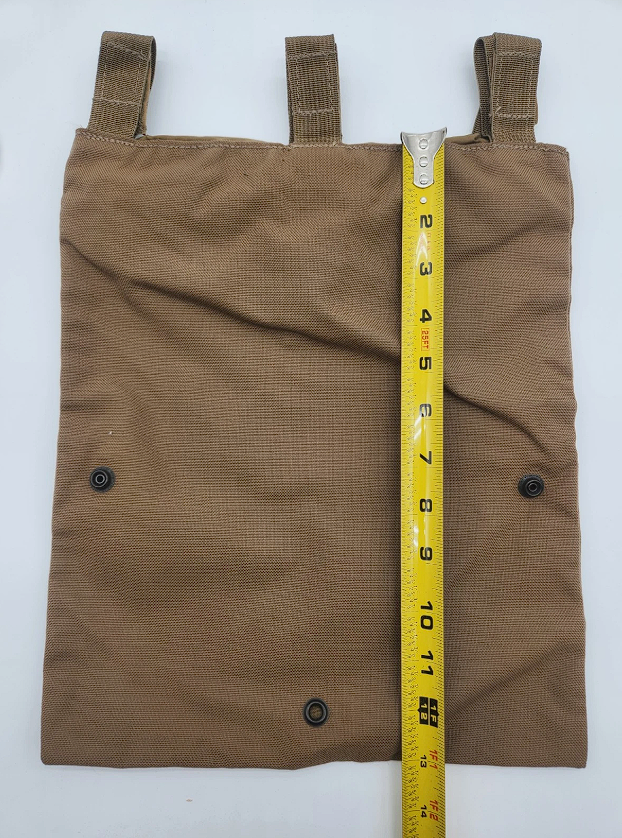 LBT USMC LBT-2616A Coyote Mag Dump Pouch Medium Roll-Up
