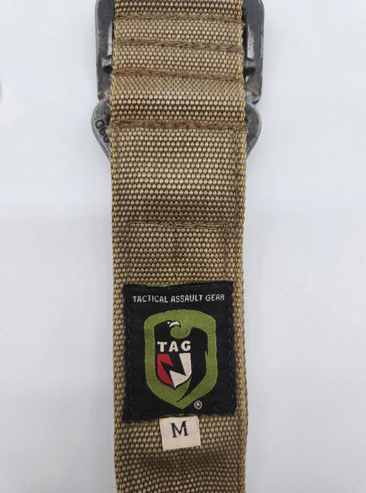 TAG (Tactical Assault Gear) Riggers Belt Tan Medium 32"-34"
