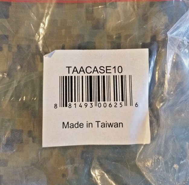 TAA PRODUCTS (TAACASE10) TSA Compliant Laptop Shoulder Bag 15.4"
