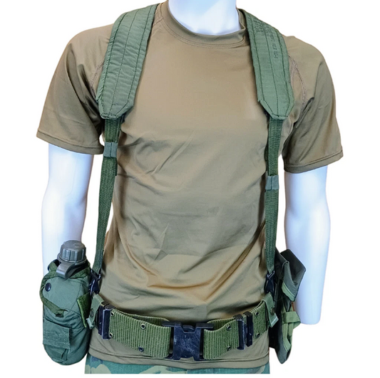OD Green Combat Belt and Harness Kit - USGI Surplus