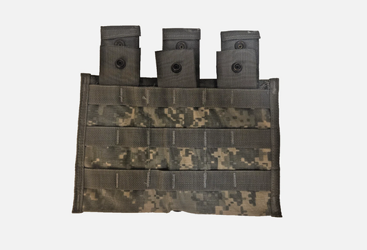 Three Mag Side by Side Pouch - ACU - 8465-01-525-0598