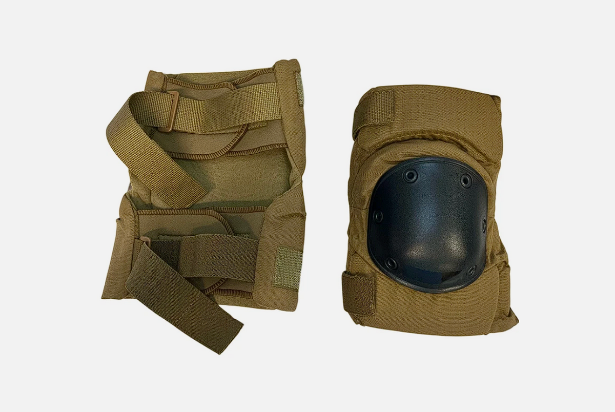 USMC Issue Combat Tactical Knee Pads - LARGE - NEW Old Stock